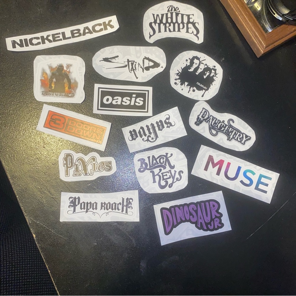 ⭐️ Grunge Rock n Roll Band Stickers - Picture 5 of 7